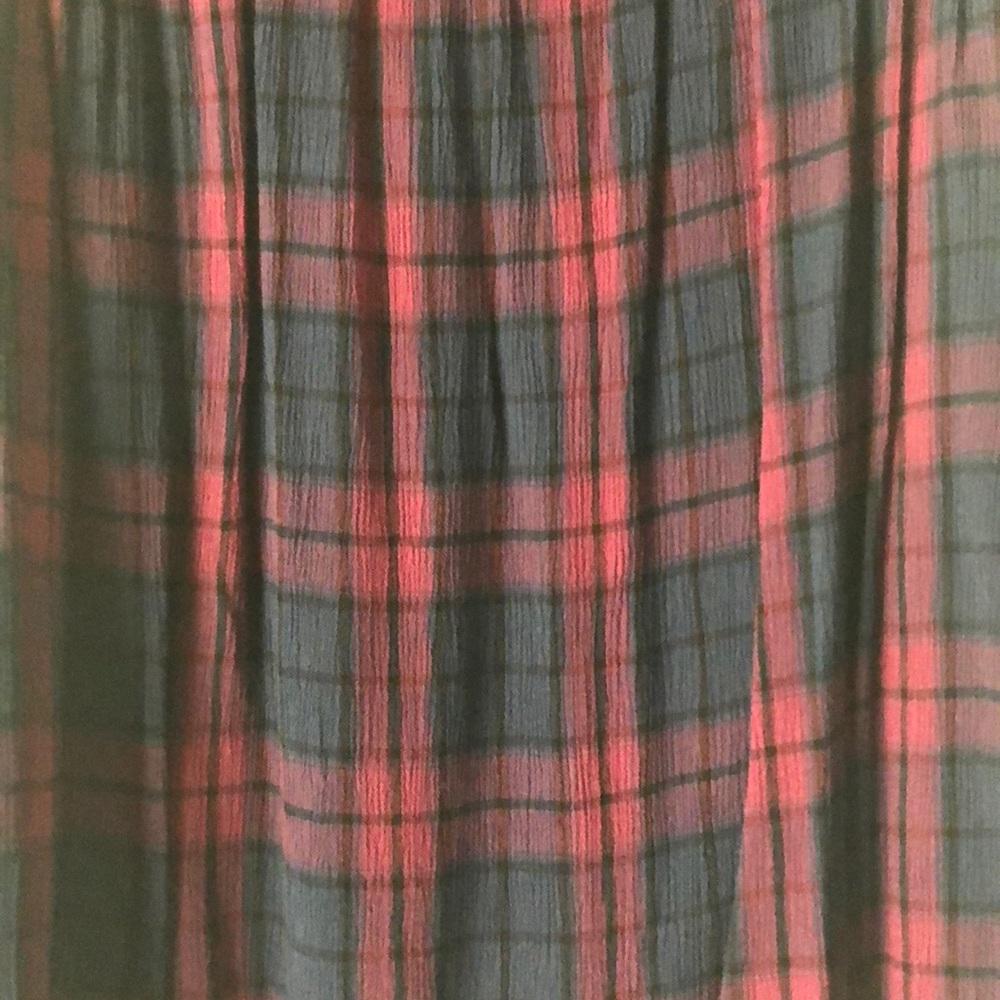 Knox Rose plaid top